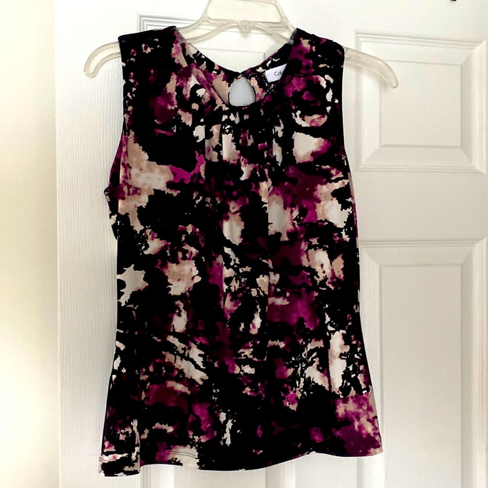Calvin Klein tank blouse